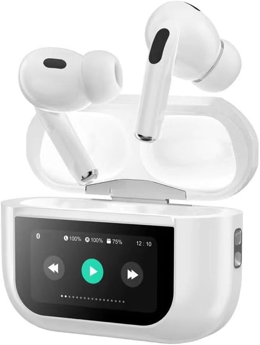 # 1 Audífonos Inalambrico Bluetooth A9pro ANC Ultimo Estilo de Pantalla Inteligente ANC+ENC Mayoreo