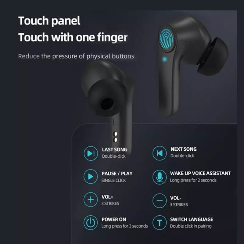 # 5 Audífonos In-ear Inalámbricos Bluetooth 5.0 B11 Tws Audífonos Deportivos Mayoreo