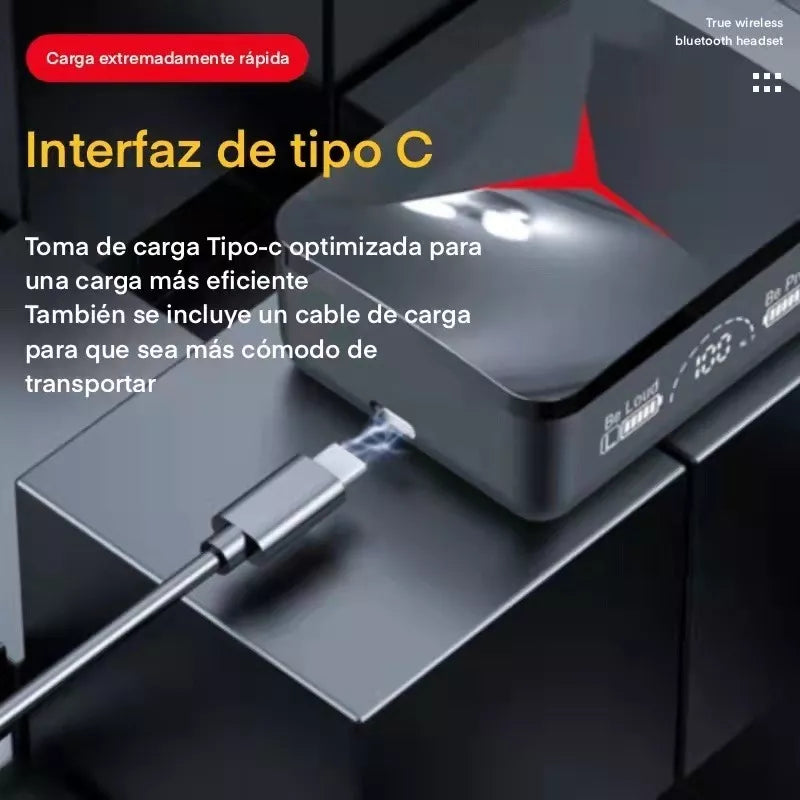 8 Fone de ouvido intra-auricular sem fio para jogadores M90pro Preto Brilliant Black Atacado