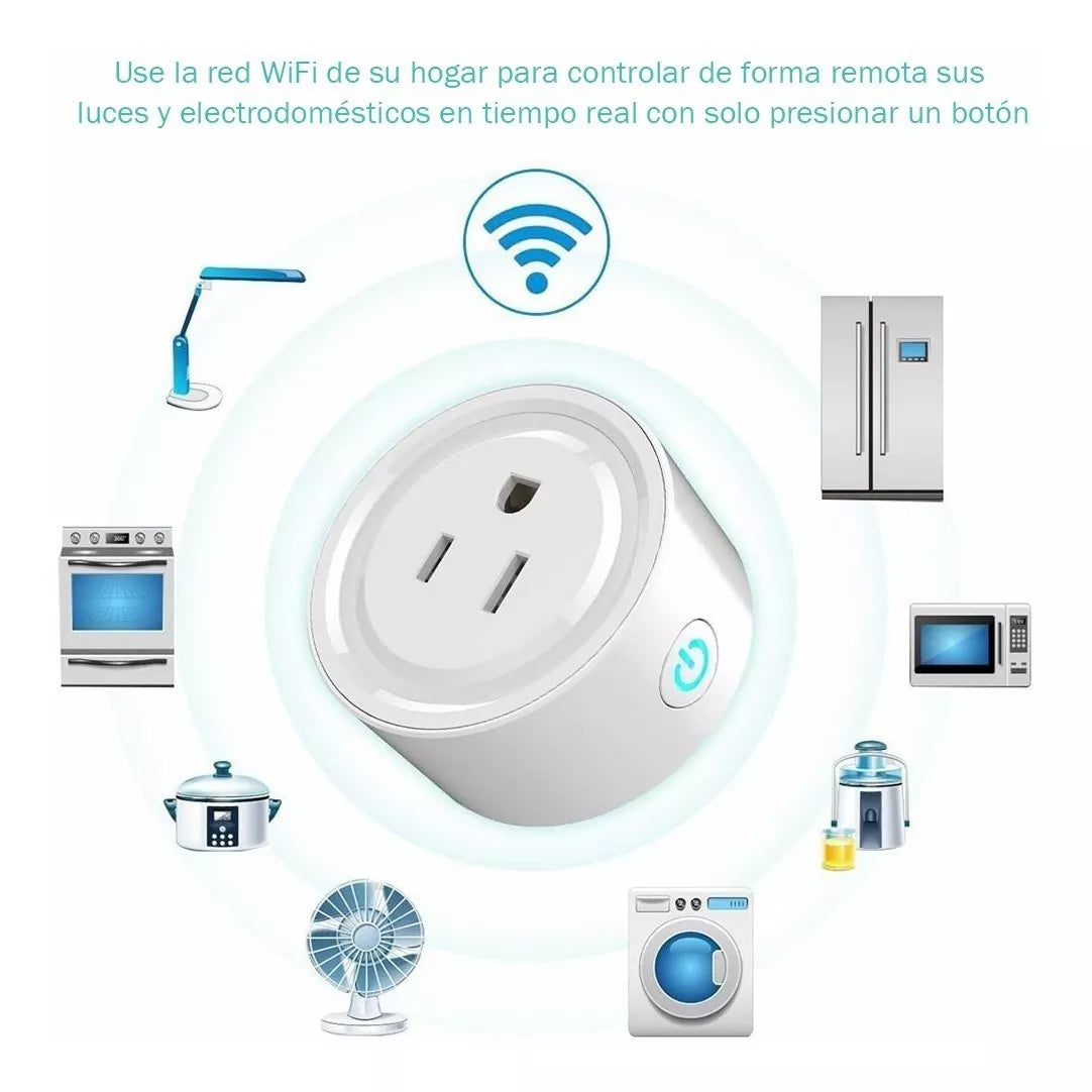 # 3/5/10 uds Enchufe Inteligente Wifi Smart Plug Para Alexa Google Home