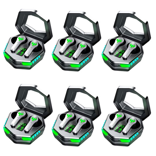 # Audífonos Inalámbricos Bluetooth N35pro In-ear Gamer Con Verde Led