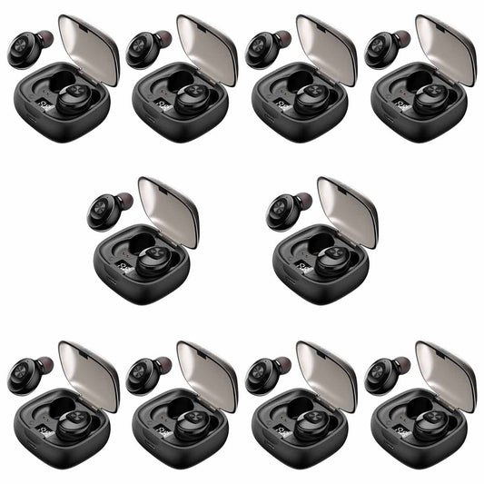 # Audífonos XG-8 in-ear gamer inalámbricos negro Mayoreo, 10 Unidades