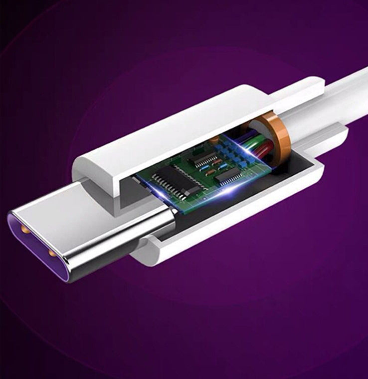 20/30/50 Piezas Cable usb blanco con entrada USB salida USB Tipo C Mayoreo