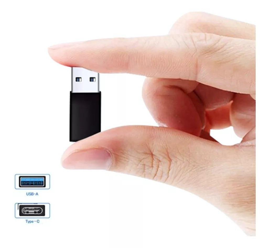 Adaptador Tipo C Hembra Usb 3.0 Datos Y Carga 30/50 Piezas Mayoreo