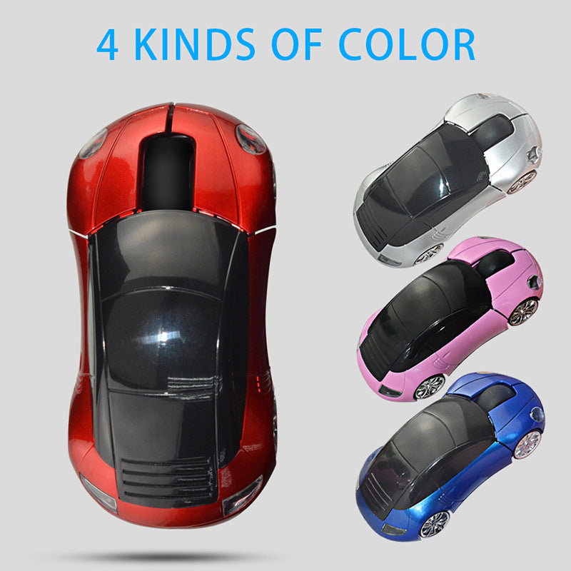 # 4 unidades / 8 unidades Mouse Wireless Mouse 2.4G Porsche Elements Modelos de carros atacado