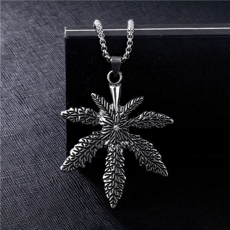 Silver Stainless Steel Hip-Hop Style Necklace, Personalization of pendants, Gifts, Stalls, Parties, Wholesale