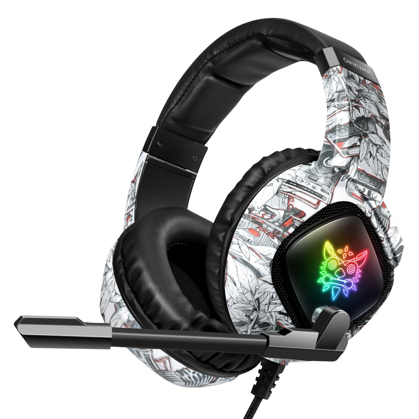 # K19 Gamer Headphones with Rgb LED Light Wholesale 