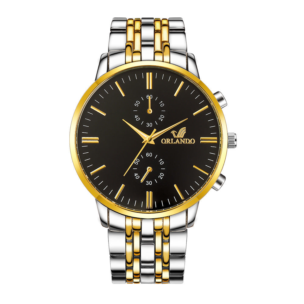 Geneva Men's Watches Stainless Steel Elegant Wholesale