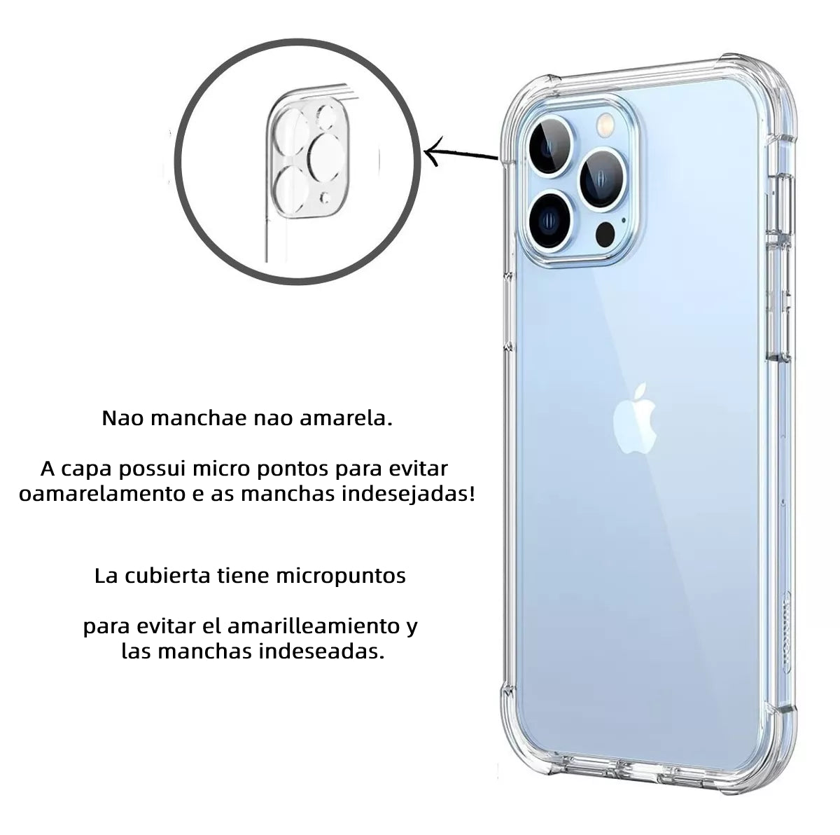 30Piezas Funda Antichoque + Película 9D Para iPhone 11 12 13 14 Pro Max Mayoreo