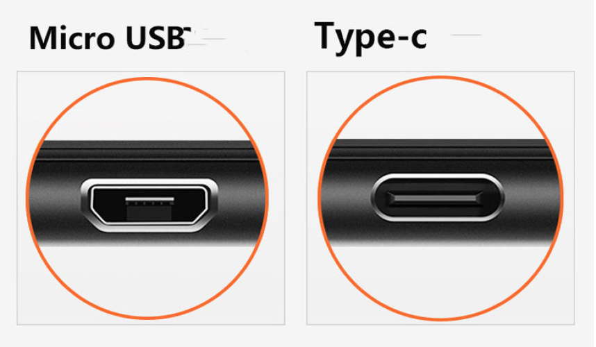 Usb um tipo conector da tabuleta do telefone celular do microconector do adaptador de C/Otg 2,0