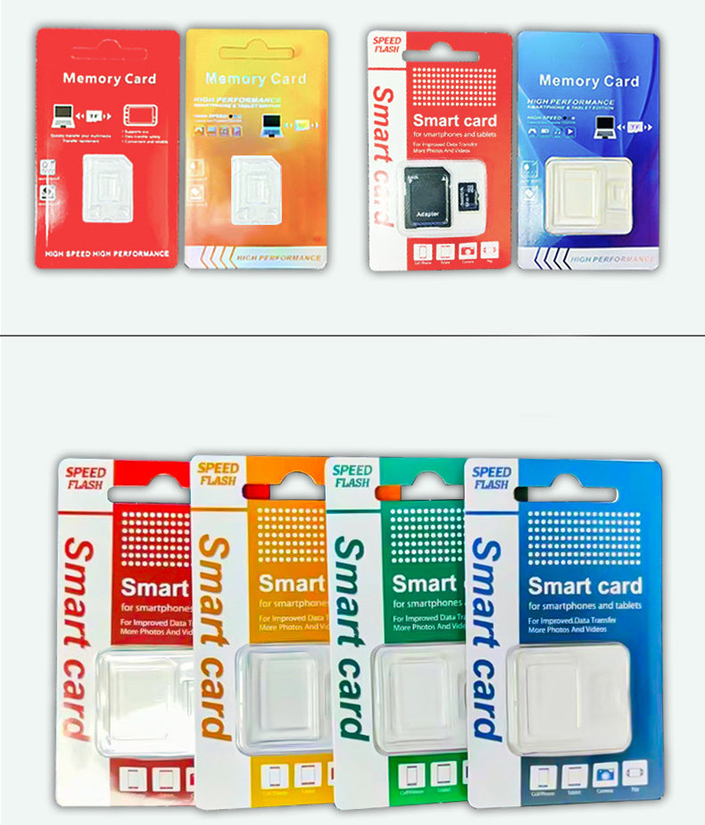 # Kit 50/100/200 Múltiples tipos de Memoria Micro Sd C10/U3 Mayoreo, Envío a petición