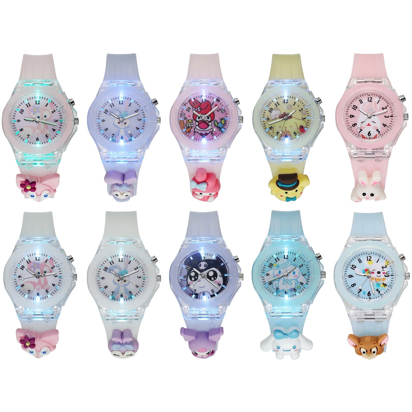 # Relojes Infantil Muñeca Color Jelly Suave Día del niño Fiesta Regalo Mayoreo Negocios Emprender