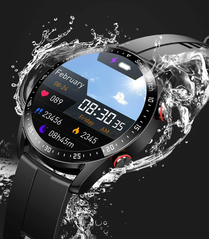 2 Smartwatches HW20 Bluetooth Chamam Homens Presente Esportes Negócios Negócios Atacado