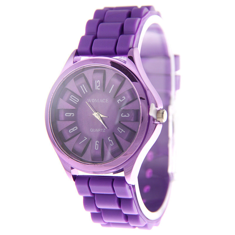 Relojes Doble Capa Literal Daisy Color Silicona Fiesta Mayoreo Emprende  Negocios