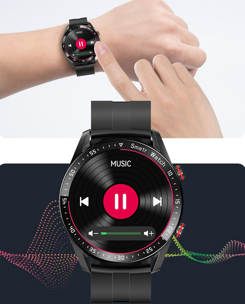 2 Smartwatches HW20 Bluetooth Chamam Homens Presente Esportes Negócios Negócios Atacado