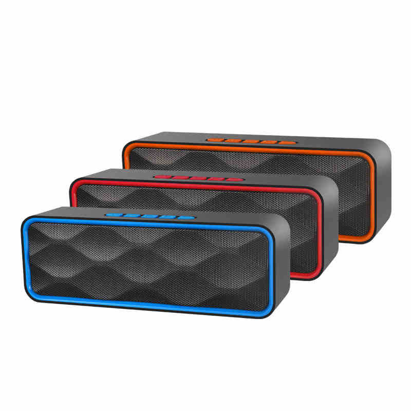 5pcs Portable Bluetooth Speaker Bluetooth Audio Mini Speaker FM Radio 5.0 Wireless ltavocesre