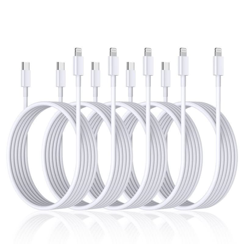 30 Pieces White USB-C 2.0 Apple Cable with USB Type C input Original Lightning output 1mt