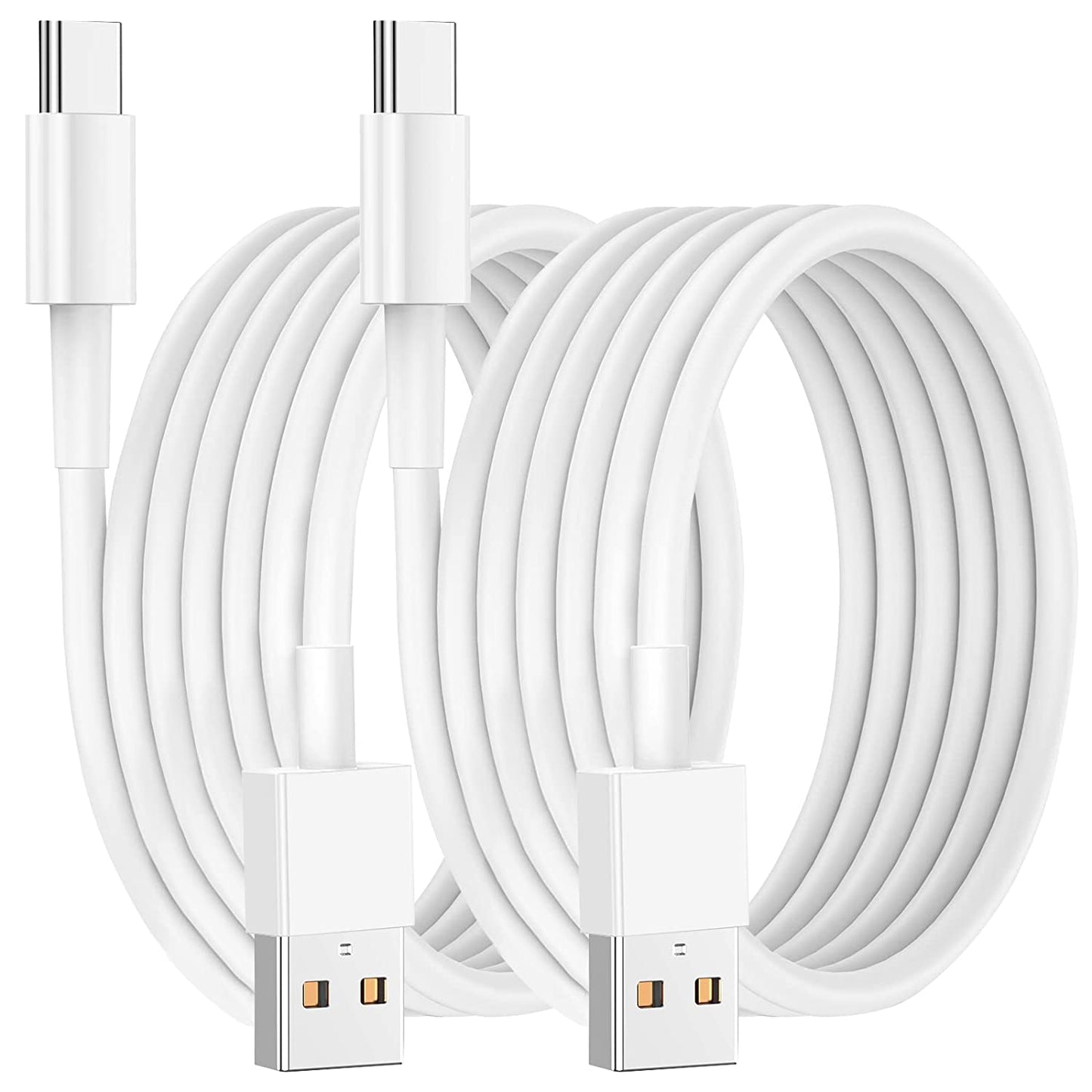 20/30/50 Piezas Cable usb blanco con entrada USB salida USB Tipo C Mayoreo