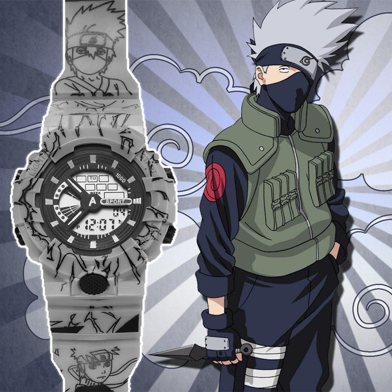 Relojes Anime Estilo Universitario Deporte ,Naruto, Serie de Manga y Anime, Día del Niño Fiesta Emprende Mayoreo Negocios