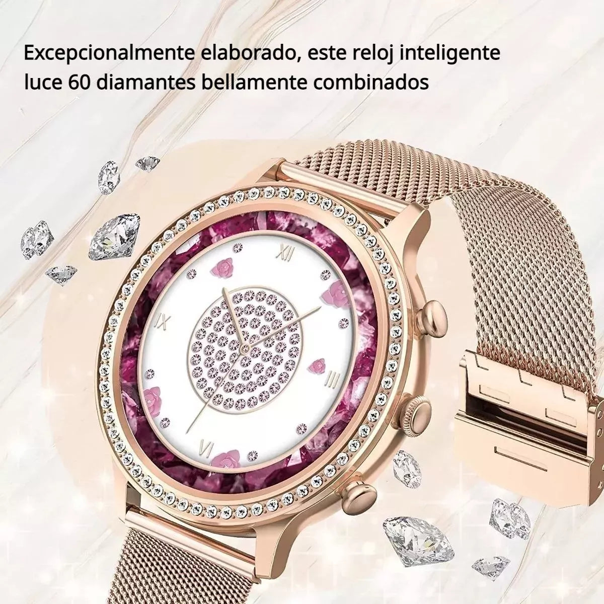 Smartwatch Para Mujer Fitness Tracker Reloj Inteligente, Responder/h