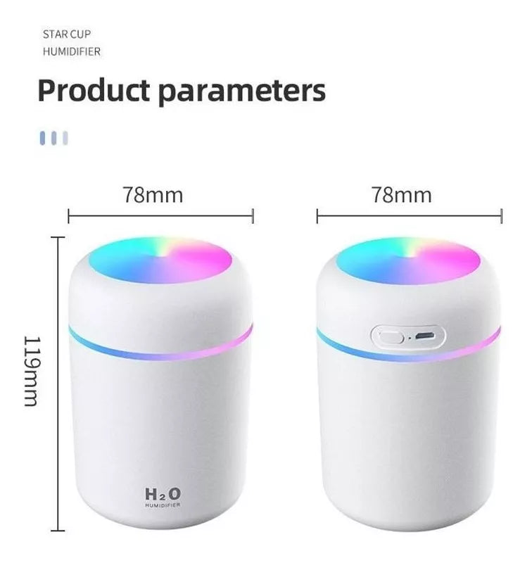 6pcs Air Humidifier Aroma Essential Oil Diffuser