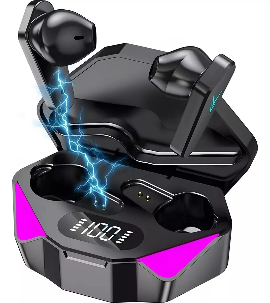 # Audífonos In-ear Gamer X15 Bass Hifi Inalámbricos Bluetooth Con Pantalla Emprende Negocios