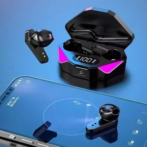 # 8uds Audífonos In-ear Gamer X15 Inalámbricos Bluetooth Con Pantalla