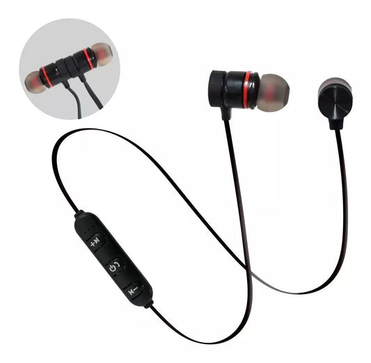 Fones de ouvido magnéticos com viva-voz Bluetooth X001