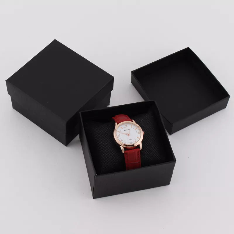 30 cajas De Relojes Con Tapa Cajas De Regalo Claraboya Mayoreo