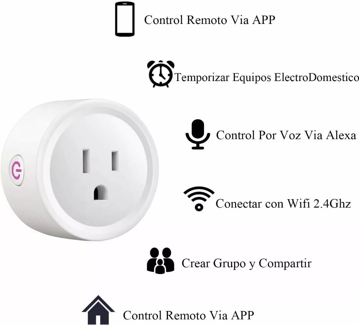 #3/5/10 pcs Wifi Smart Plug For Alexa Google Home