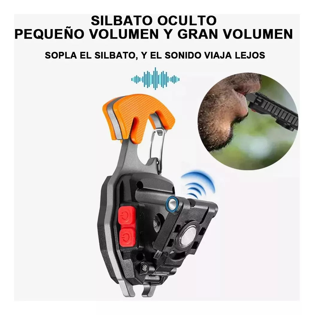 # 5piezas/10piezas Lampara Linterna Recargable Camping Llavero Encendedor Regalo Mayoreo