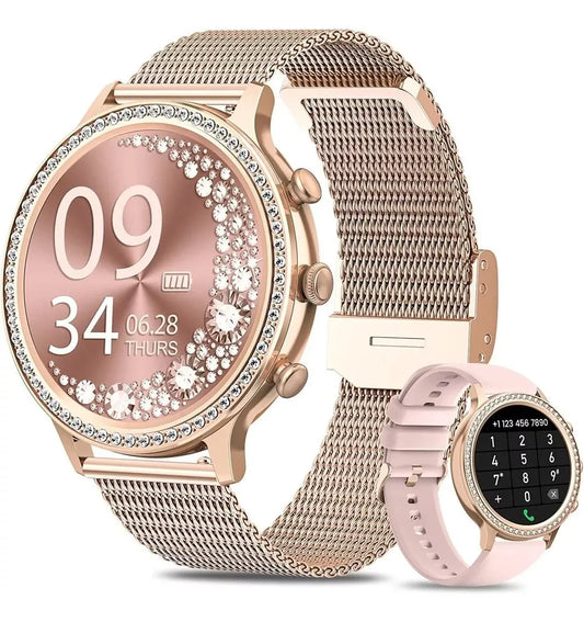 Smartwatch for Women Fitness Tracker Smart Watch, Respond/h