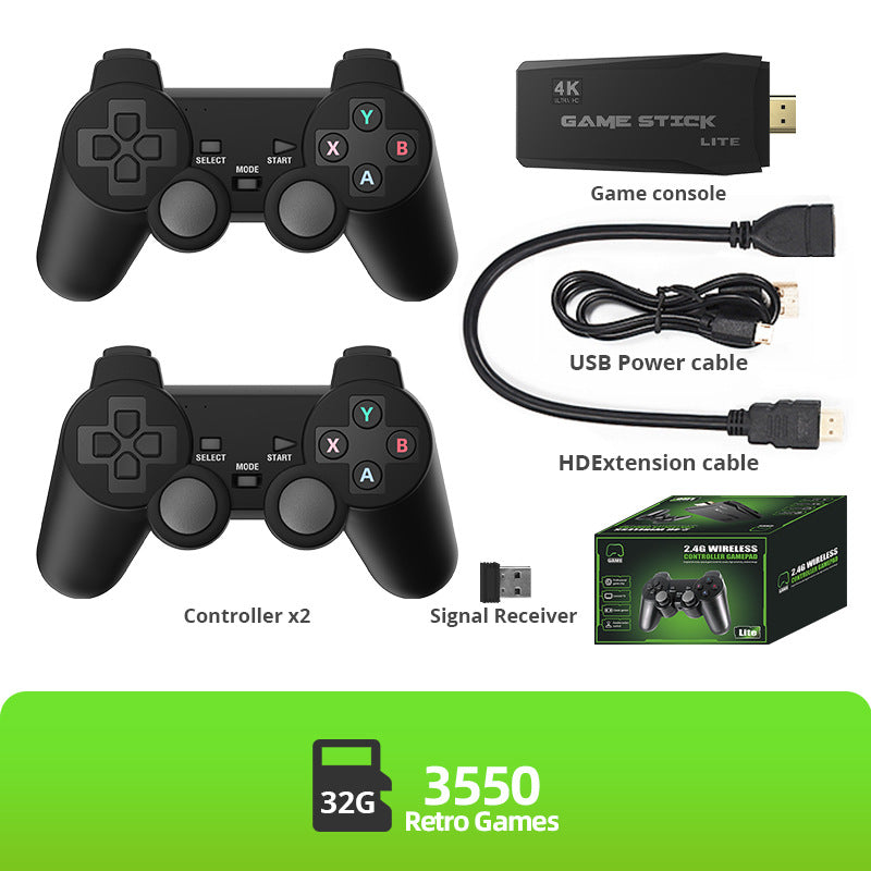 # 3 units/ 4 units/5 units Video Game Hdmi Double Wireless Control 2.4g 4k 64 Gb/32 Gb Wholesale