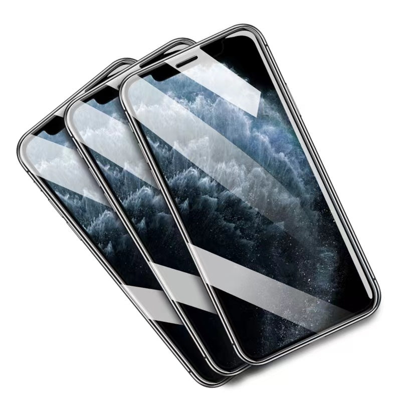 Mica Cristal Templado iPhone 12 Pro Max 9d 2 Piezas