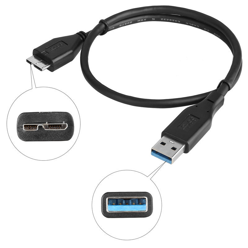 Cable Usb 3.0 Disco Duro Externo Macho A B Micro Mayoreo