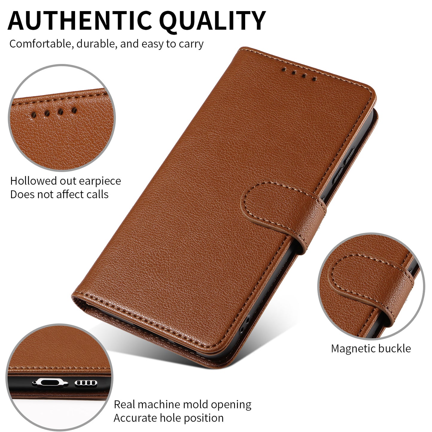 # Fundas Para Samsung Galaxy Carcasa De Cuero Estilo Cartera, Funda con función de soporte