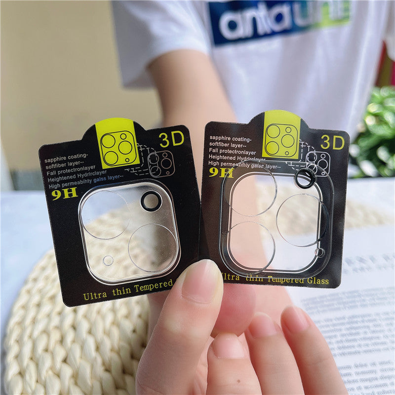 Mica 9d Wholesale Camera Lens Protector for all iPhones, 50 pieces