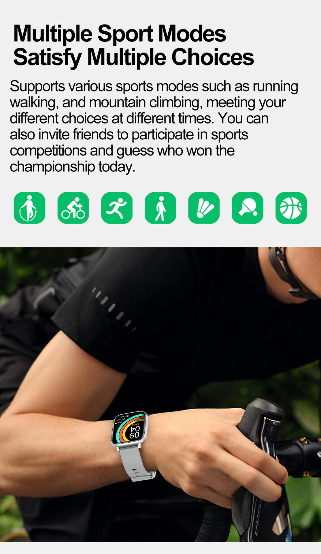 # H9 Smartwatch Bluetooth Monitor de Saúde Falando Relógio Exercício Coração Taxa de Oxigênio no Sangue Atacado