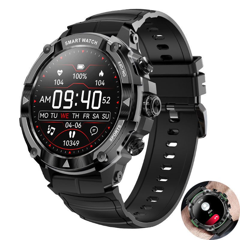 #2 Novos smartwatches esportivos IP68 à prova d'água 1,39" Bluetooth Talk Outdoor Three Defense Tela grande HD