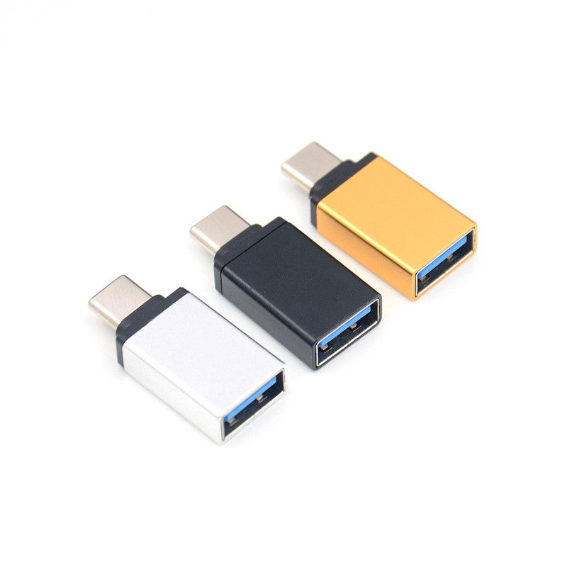 Usb um tipo c otg 3.0 adaptador celular tablet tipo conector