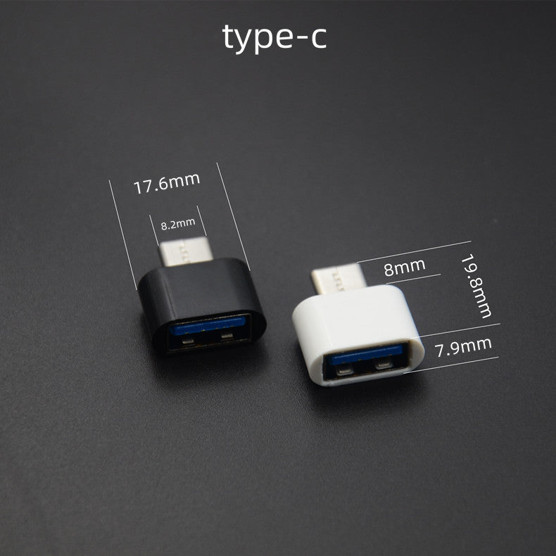 Usb um tipo conector da tabuleta do telefone celular do microconector do adaptador de C/Otg 2,0