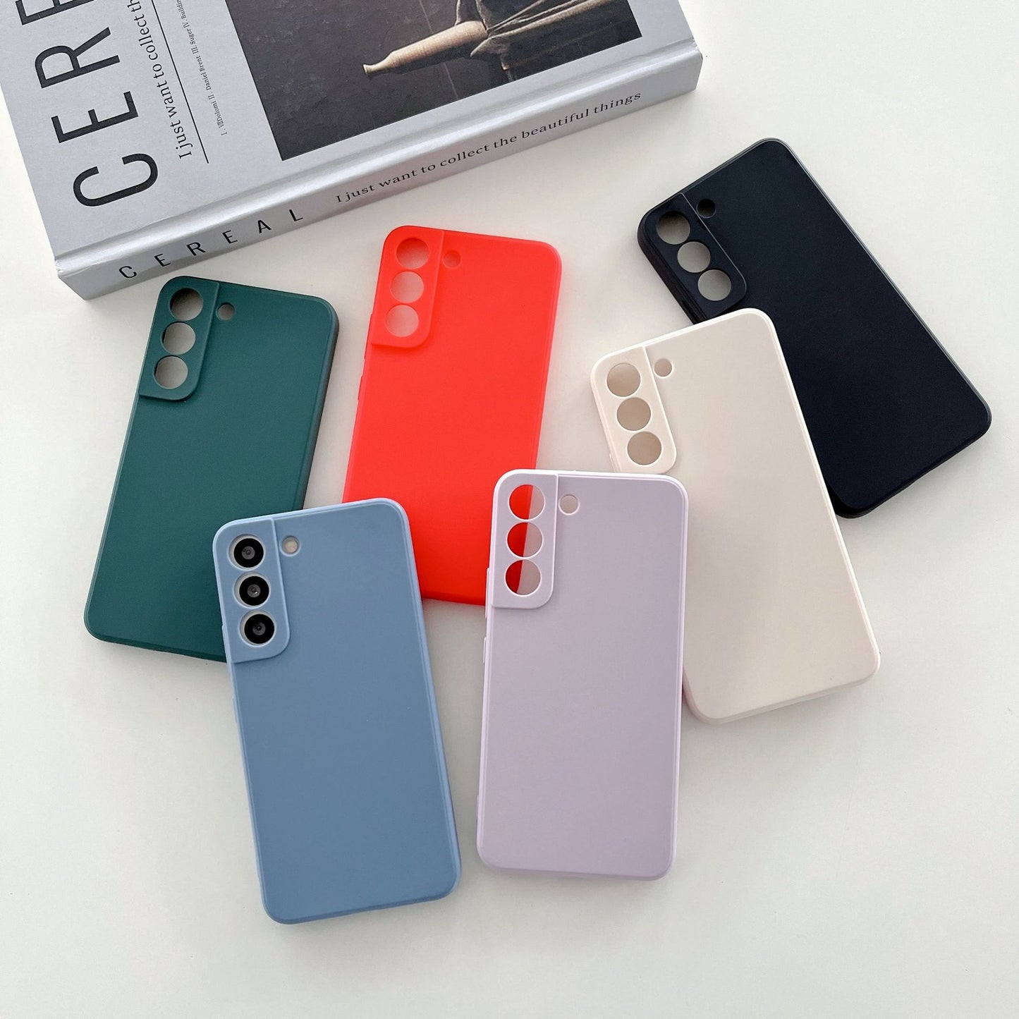 50 piezas Fundas Para Samsung Galaxy De Silicona Líquida Mayoreo