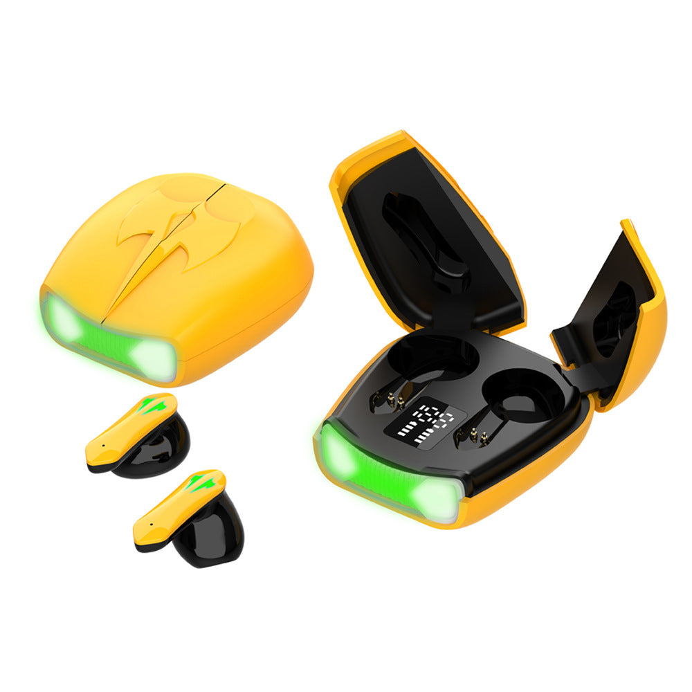 # Audífonos Bluetooth Inalámbricos Auricular in-ear Gamer earphone K35 Amarillo Abejorro Negocios Mayoreo