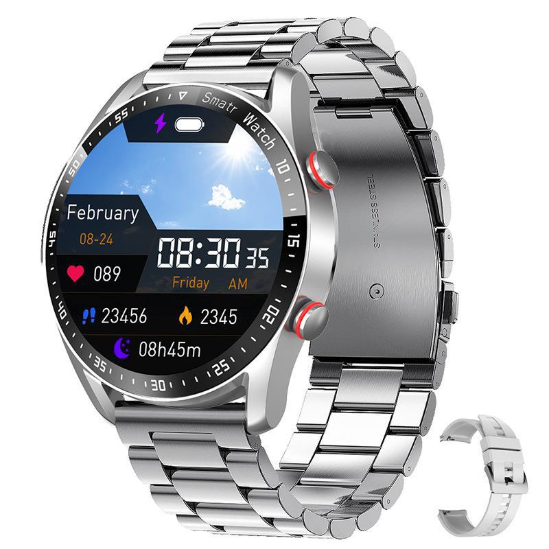 2 Smartwatches HW20 Bluetooth Chamam Homens Presente Esportes Negócios Negócios Atacado