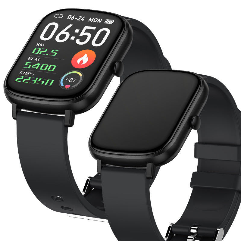 #2 peças ip68 à prova dip68 água smartwatches p55 freqüência cardíaca pressão arterial oxigênio no sangue tempo de sono