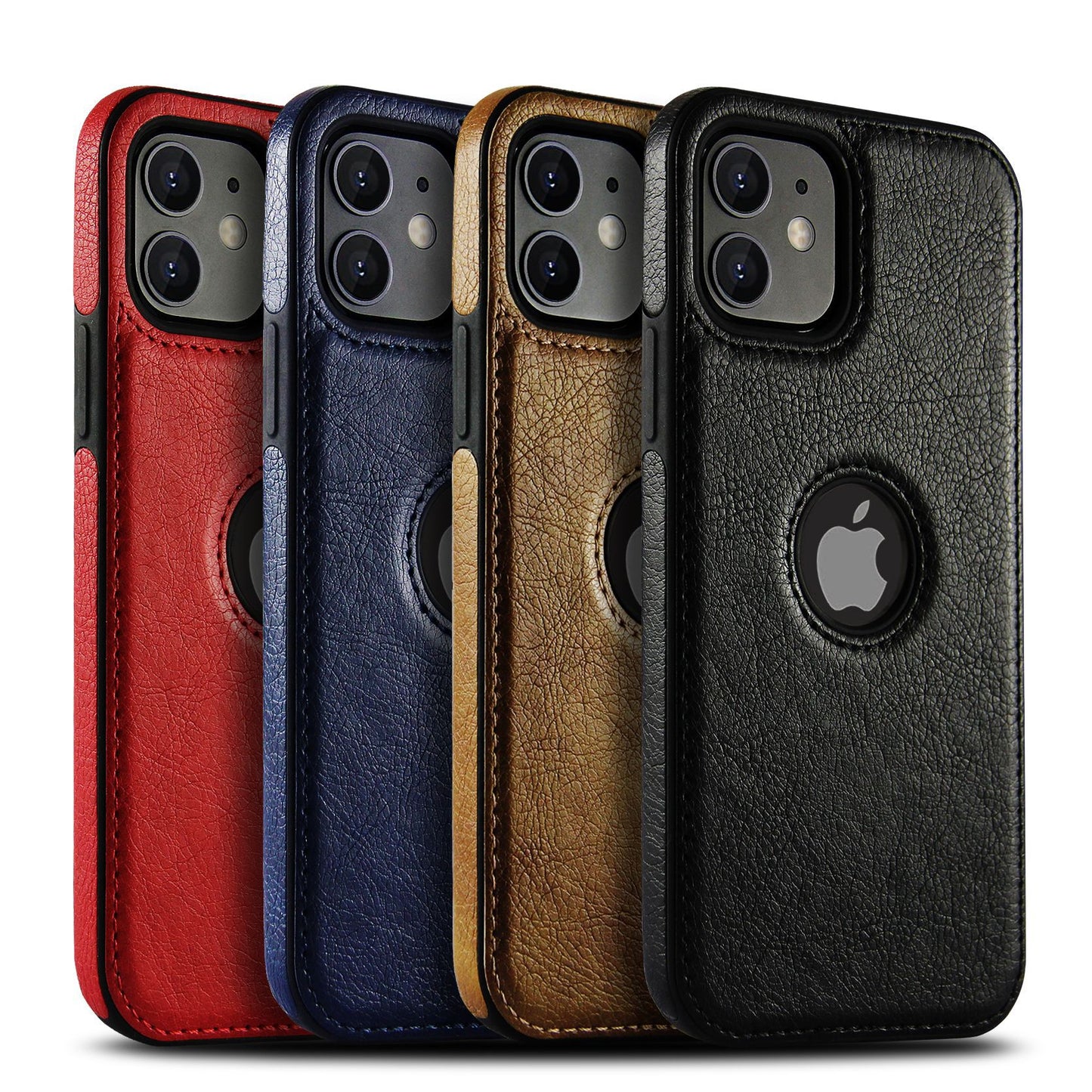 20piezas Funda Para iPhone Tipo Piel Leather Case Protector Mayoreo