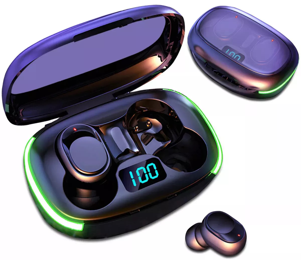 # Audífonos Gamer Bluetooth Y70 Tws Carga Inalámbrica Auriculares Mayoreo Emprende Negocios