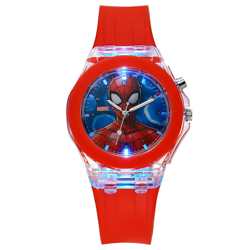 # Relojes Infantil Dibujos Animados Spider-Man Minnie Deportivo Luminoso Día del Niño Fiesta Regalo Fiesta Mayoreo Emprende  Negocios