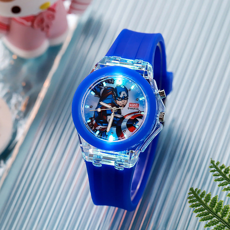 # Relojes Infantil Dibujos Animados Spider-Man Minnie Deportivo Luminoso Día del Niño Fiesta Regalo Fiesta Mayoreo Emprende  Negocios