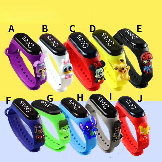 20/40/50/70 Pieces Children's Watches Led Bracelet Drawings Party Gift Wholesale